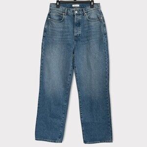 Betro Simone High Waisted Button‎ Fly Denim Mom Jeans Size 32